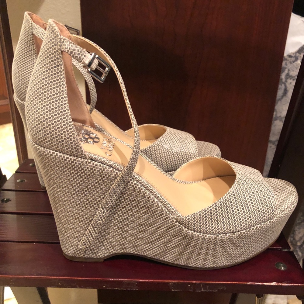 Vince Camuto wedges! Never Worn!